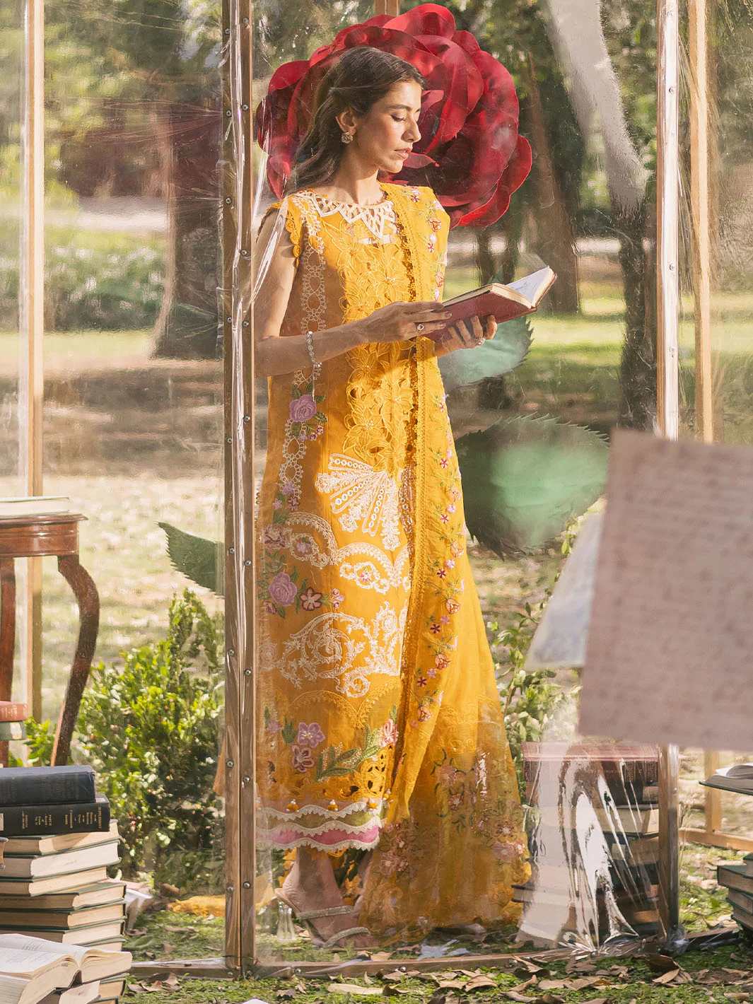 ET - 02 | 3 PC Luxury Lawn - Image 6
