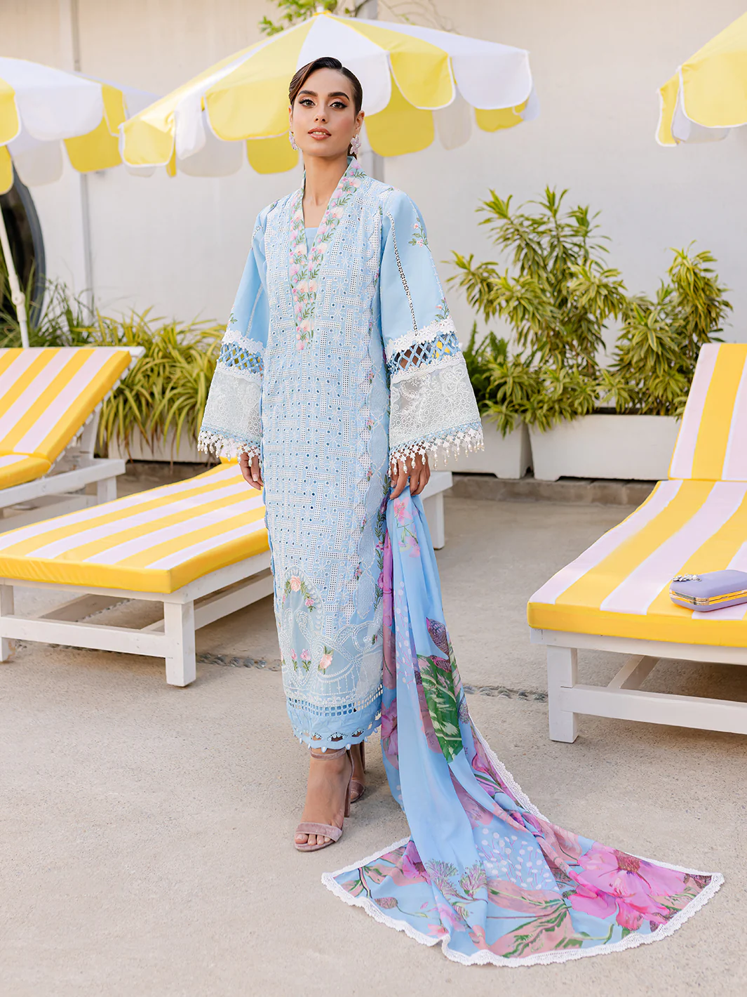 MS-10 | 3 PC Luxury Lawn - Image 5
