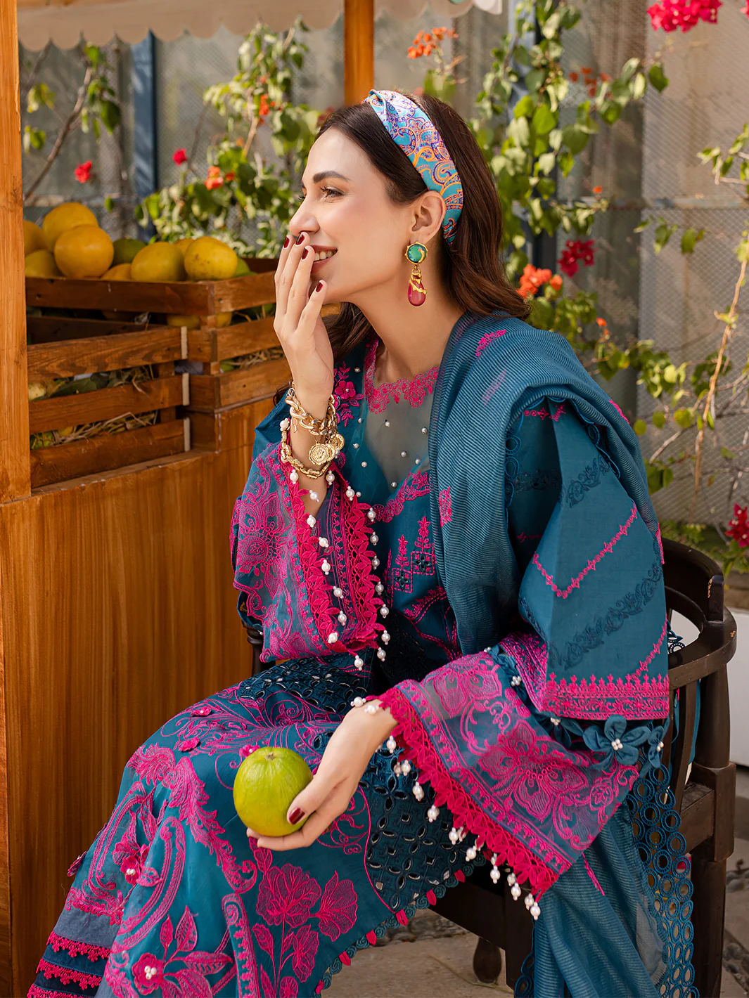 MS-11 | 3 PC Luxury Lawn - Image 4