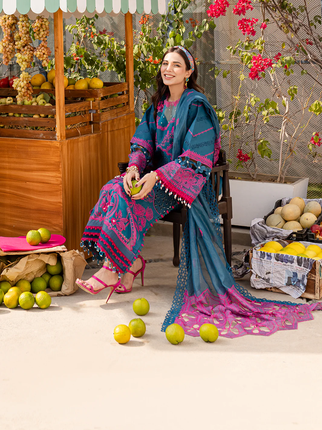 MS-11 | 3 PC Luxury Lawn - Image 5