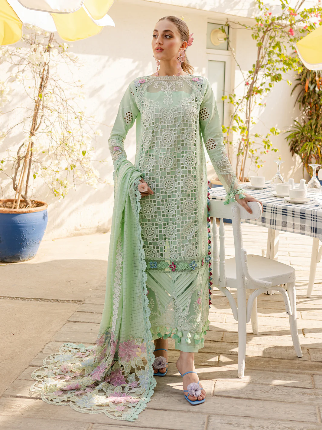 MS-12 | 3 PC Luxury Lawn - Image 6