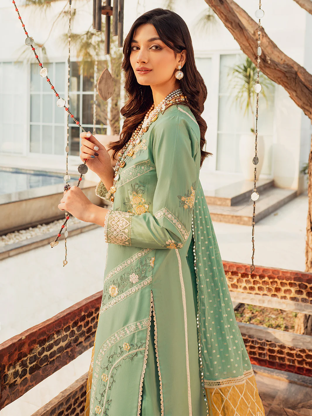 NNS - 07 | Unstitched 3 Piece - Image 5