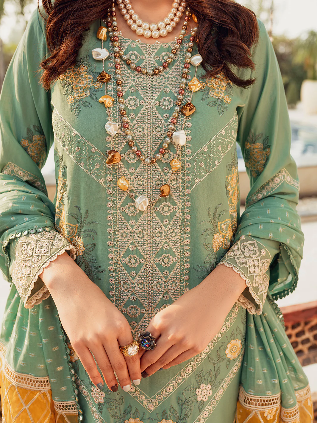 NNS - 07 | Unstitched 3 Piece - Image 6