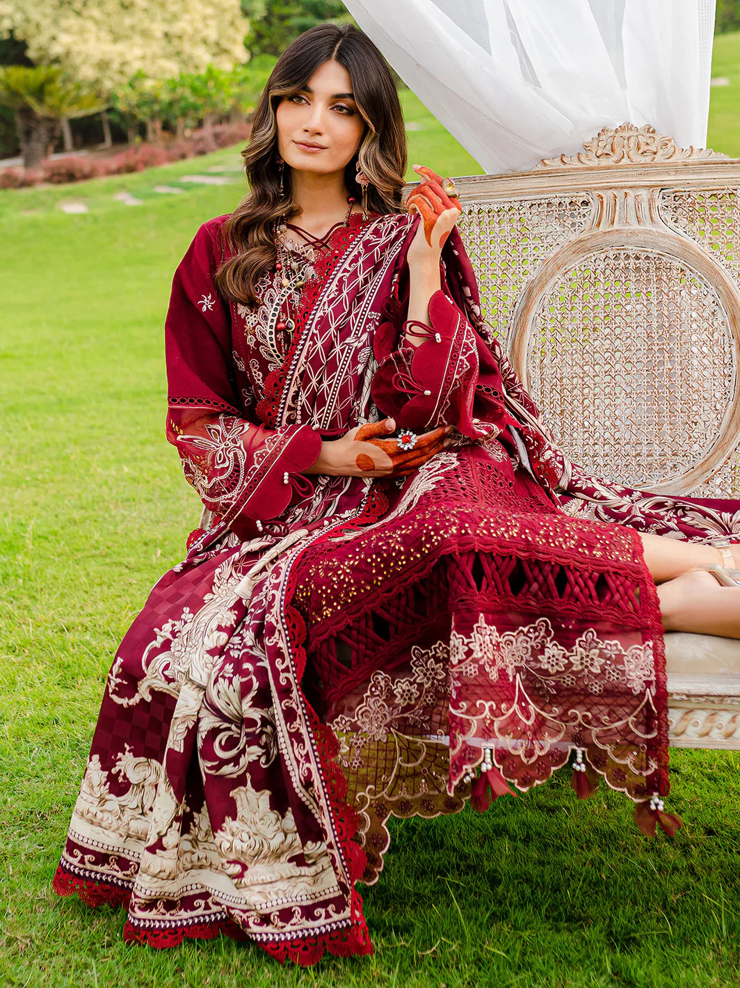 PW-05 | 3 PC Unstitched - Image 3