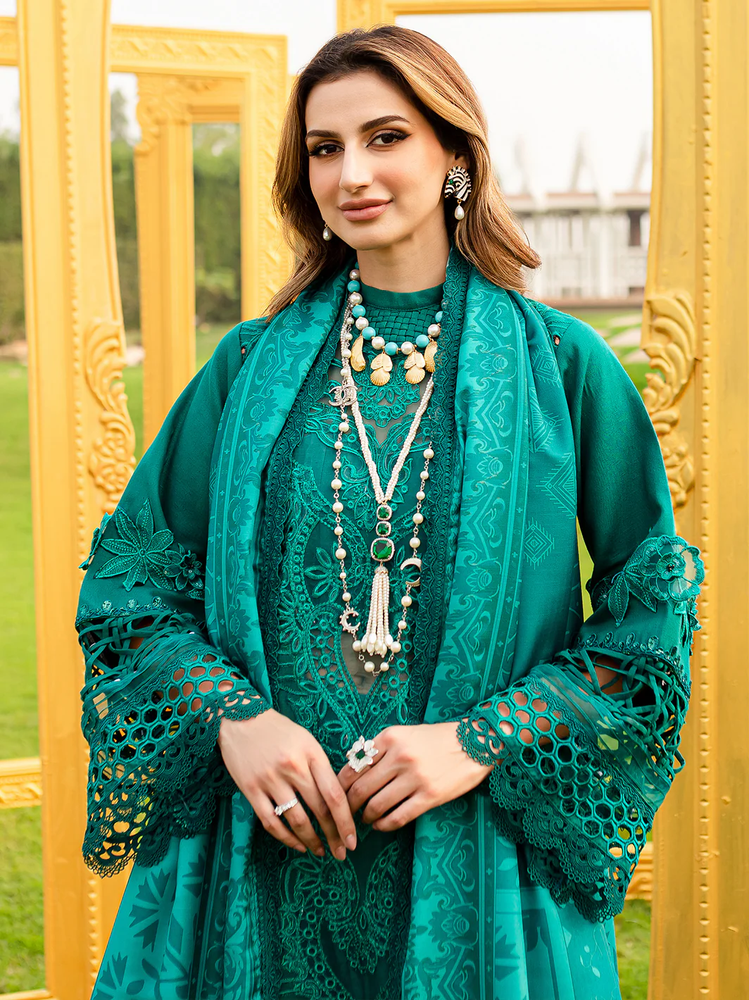 PW-07 | 3 PC Unstitched - Image 3