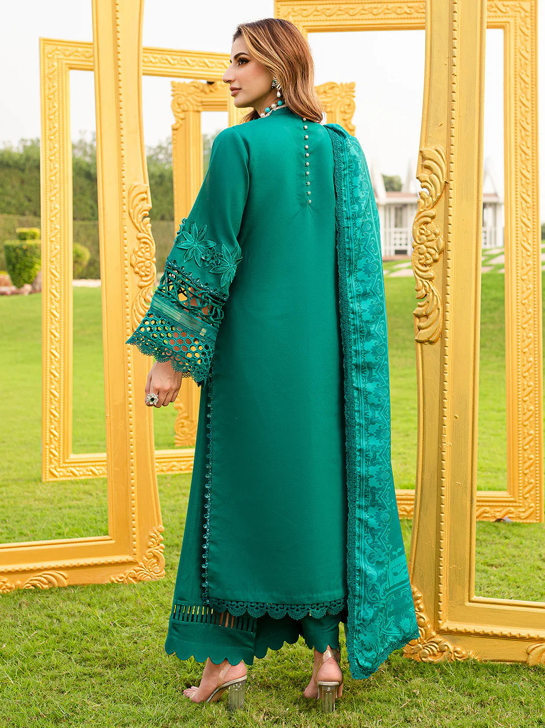 PW-07 | 3 PC Unstitched - Image 4